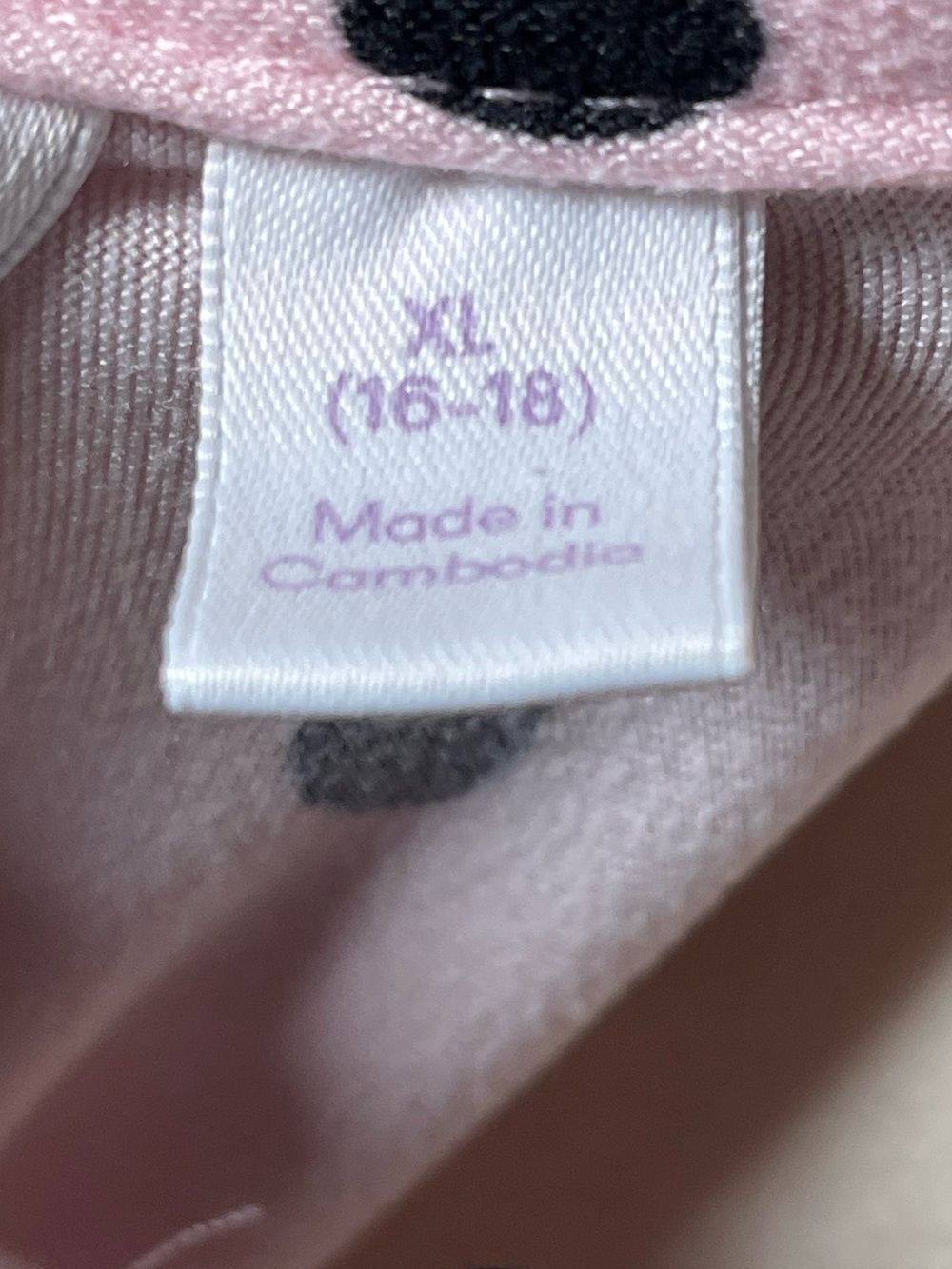 Joyspun Pink & Black Polka Dot Lace-Trim Chemise - XL - Dreamy Soft Collection - Picture 15 of 16